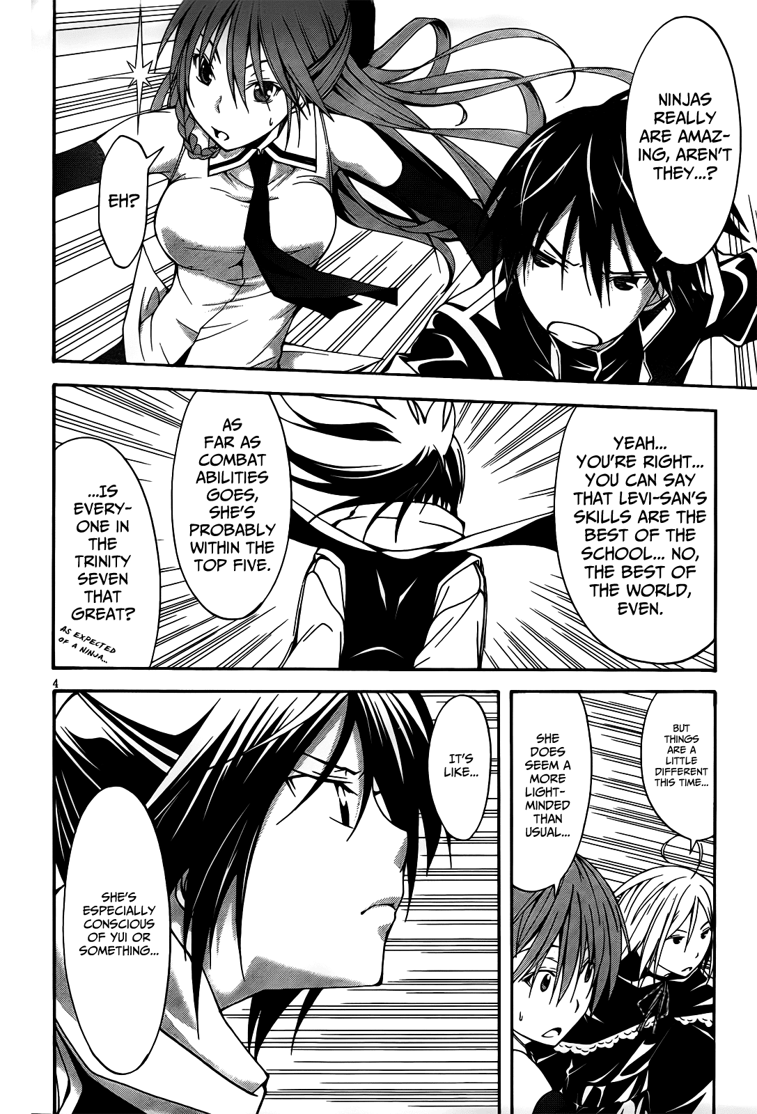 Trinity Seven: 7-Nin no Mahoutsukai Chapter 8 page 6 - Chapter 8: Macro Spell & Exciting