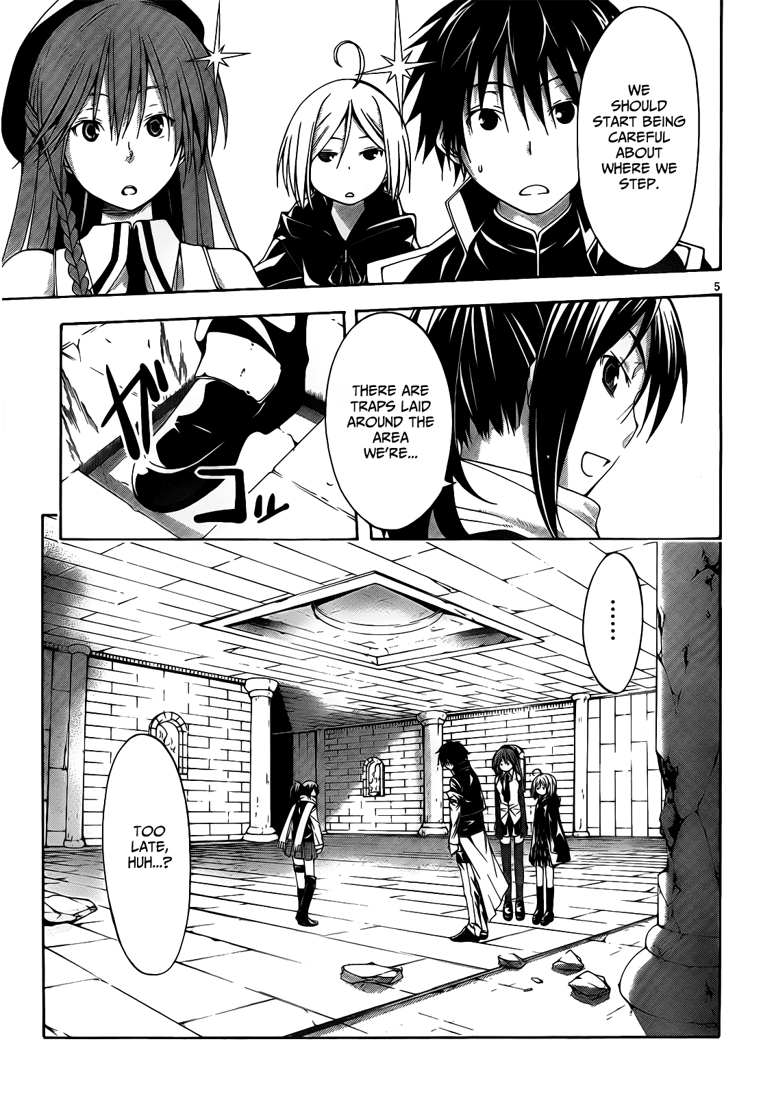 Trinity Seven: 7-Nin no Mahoutsukai Chapter 8 page 7 - Chapter 8: Macro Spell & Exciting