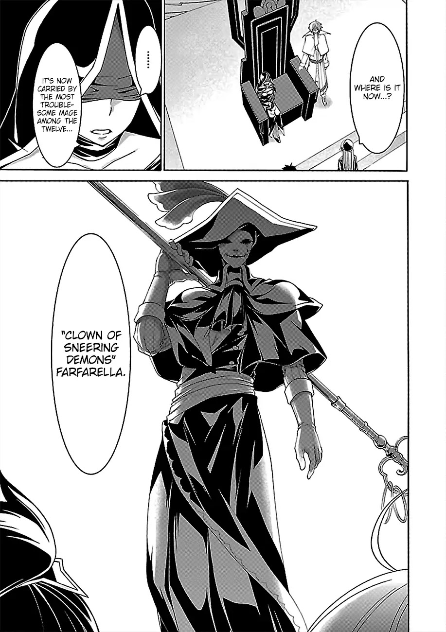 Trinity Seven: 7-Nin no Mahoutsukai Chapter 80 page 22 - Chapter 80: King's Body and King's Force