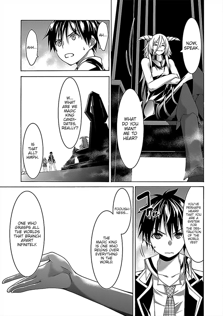 Trinity Seven: 7-Nin no Mahoutsukai Chapter 81 page 22 - Chapter 81: Lord Reverse and Pure Thema