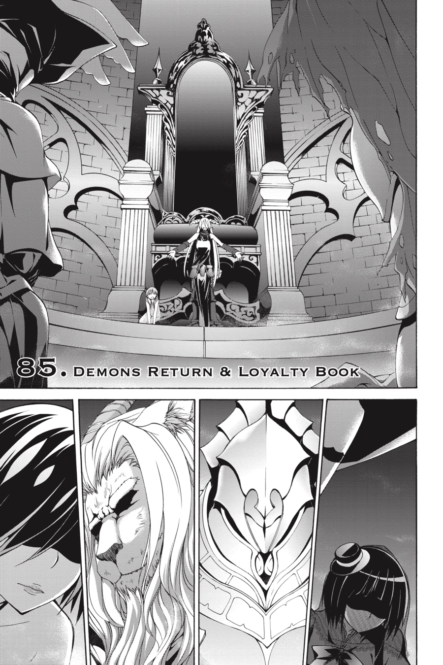 Trinity Seven: 7-Nin no Mahoutsukai Chapter 85 page 1 - Chapter 85