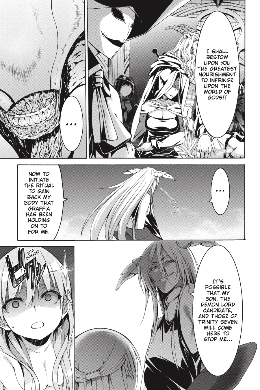 Trinity Seven: 7-Nin no Mahoutsukai Chapter 85 page 3 - Chapter 85
