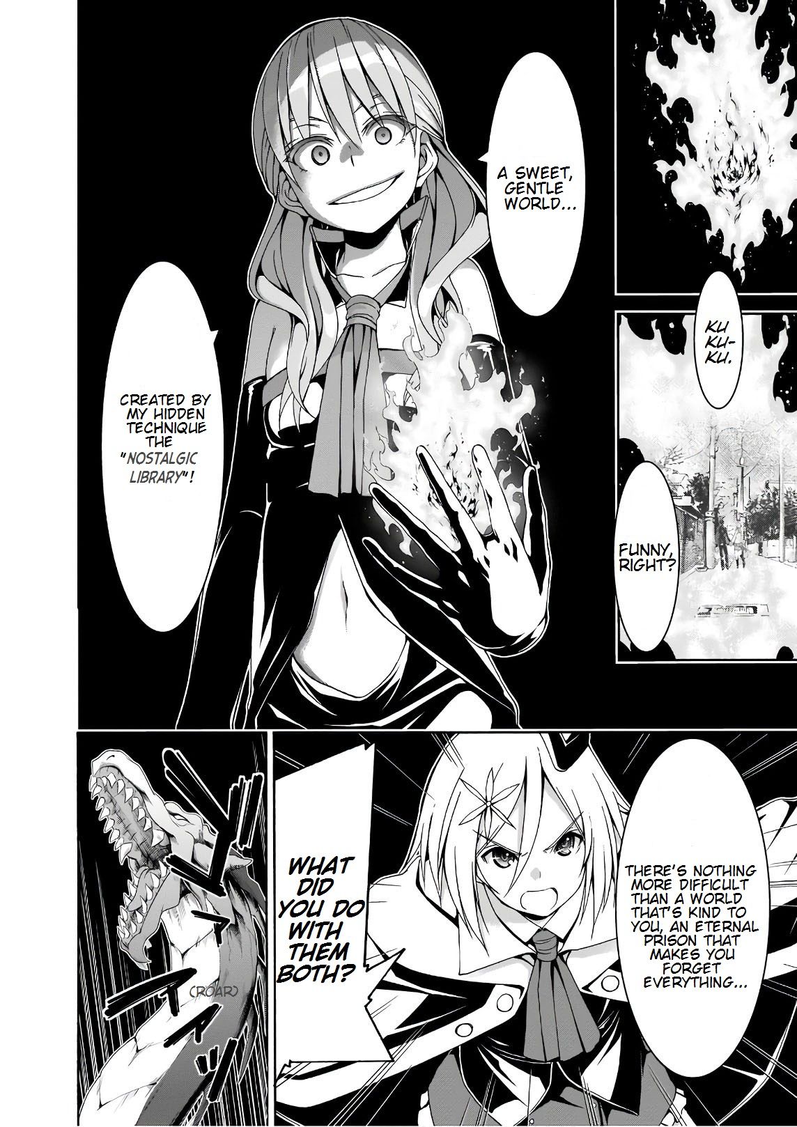 Trinity Seven: 7-Nin no Mahoutsukai Chapter 87 page 22 - Chapter 87: Nostalgic Library And Dream World