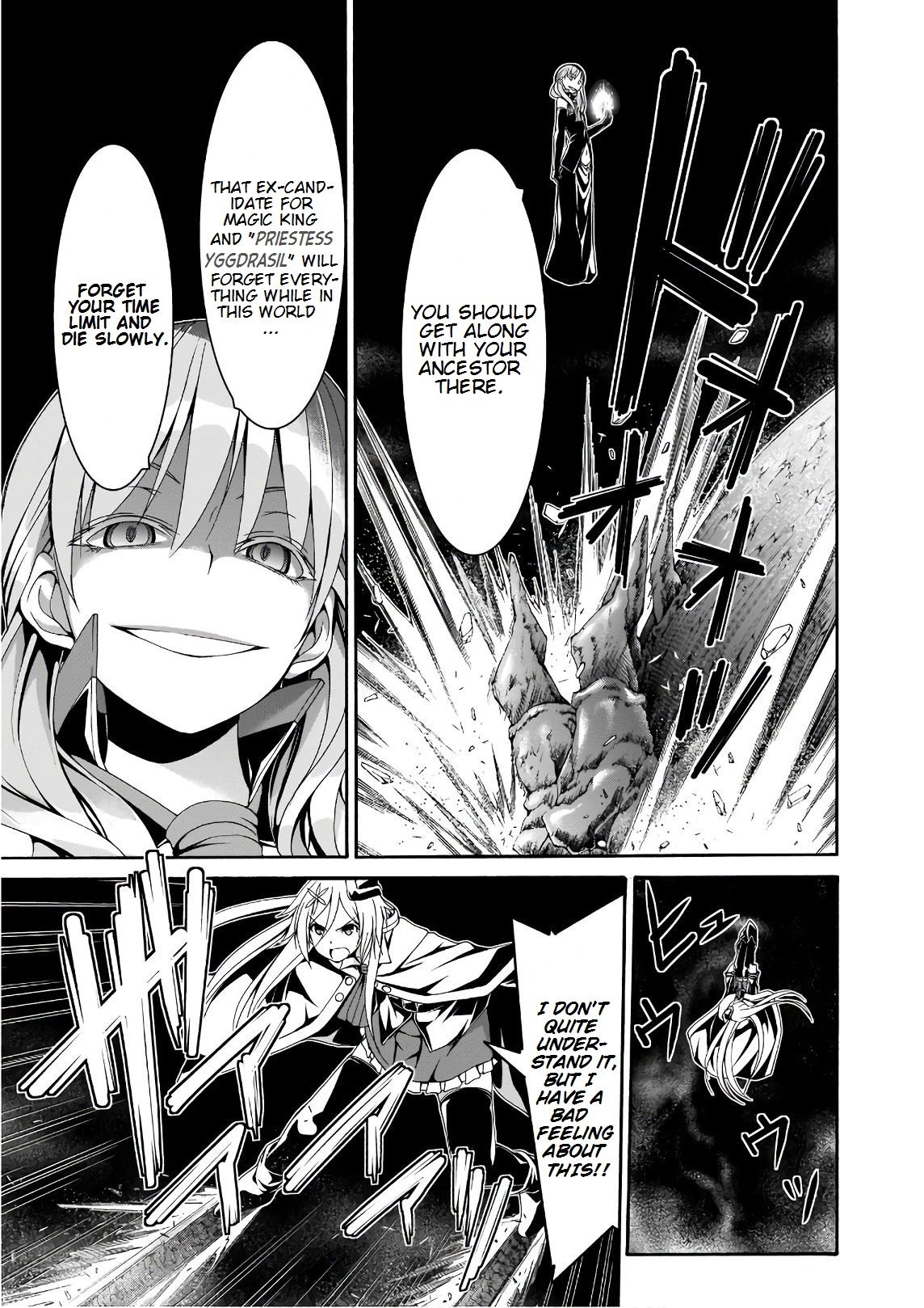 Trinity Seven: 7-Nin no Mahoutsukai Chapter 87 page 23 - Chapter 87: Nostalgic Library And Dream World