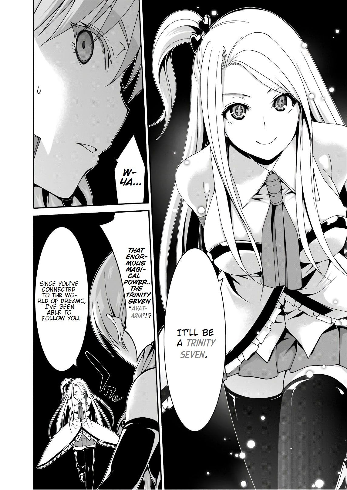 Trinity Seven: 7-Nin no Mahoutsukai Chapter 87 page 30 - Chapter 87: Nostalgic Library And Dream World