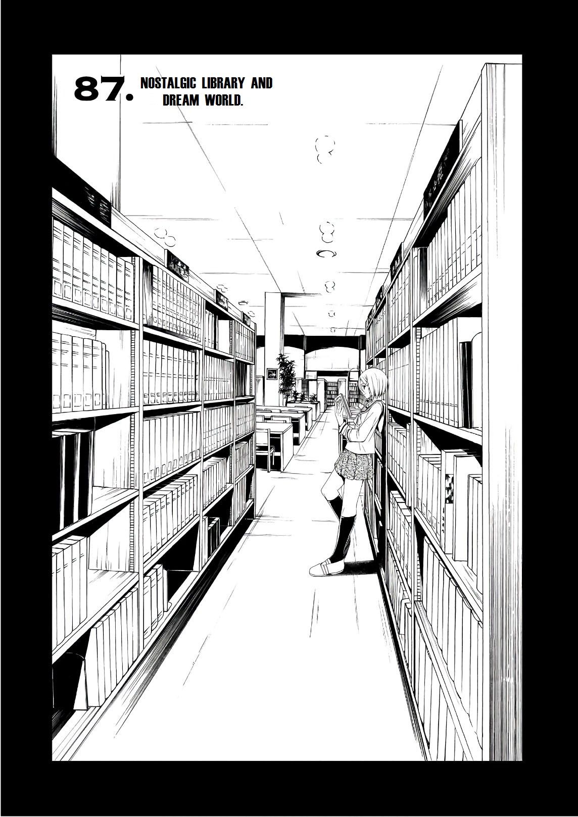 Trinity Seven: 7-Nin no Mahoutsukai Chapter 87 page 5 - Chapter 87: Nostalgic Library And Dream World