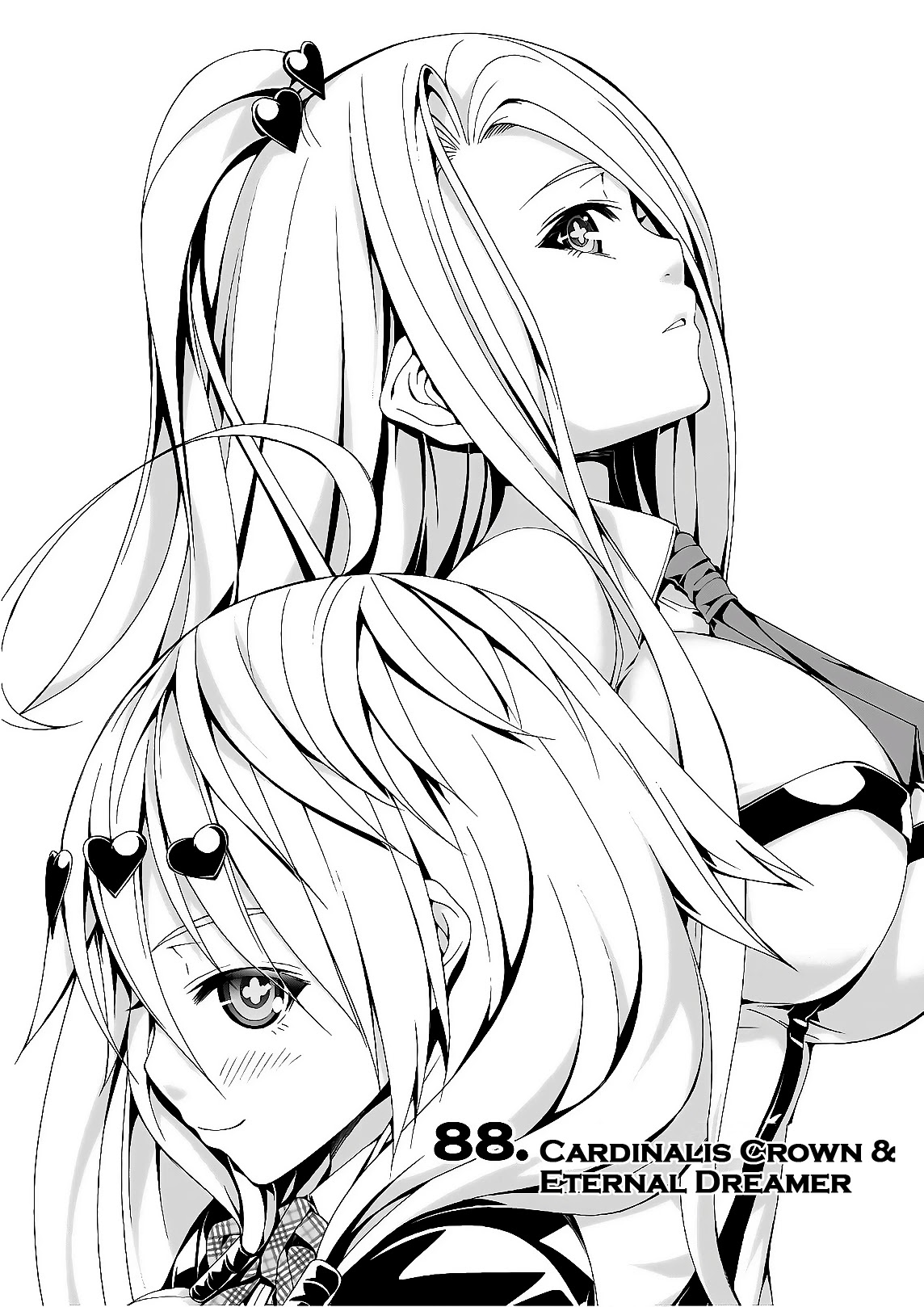 Trinity Seven: 7-Nin no Mahoutsukai Chapter 88 page 1 - Chapter 88: Cardinal Crown and Eternal Dreamer