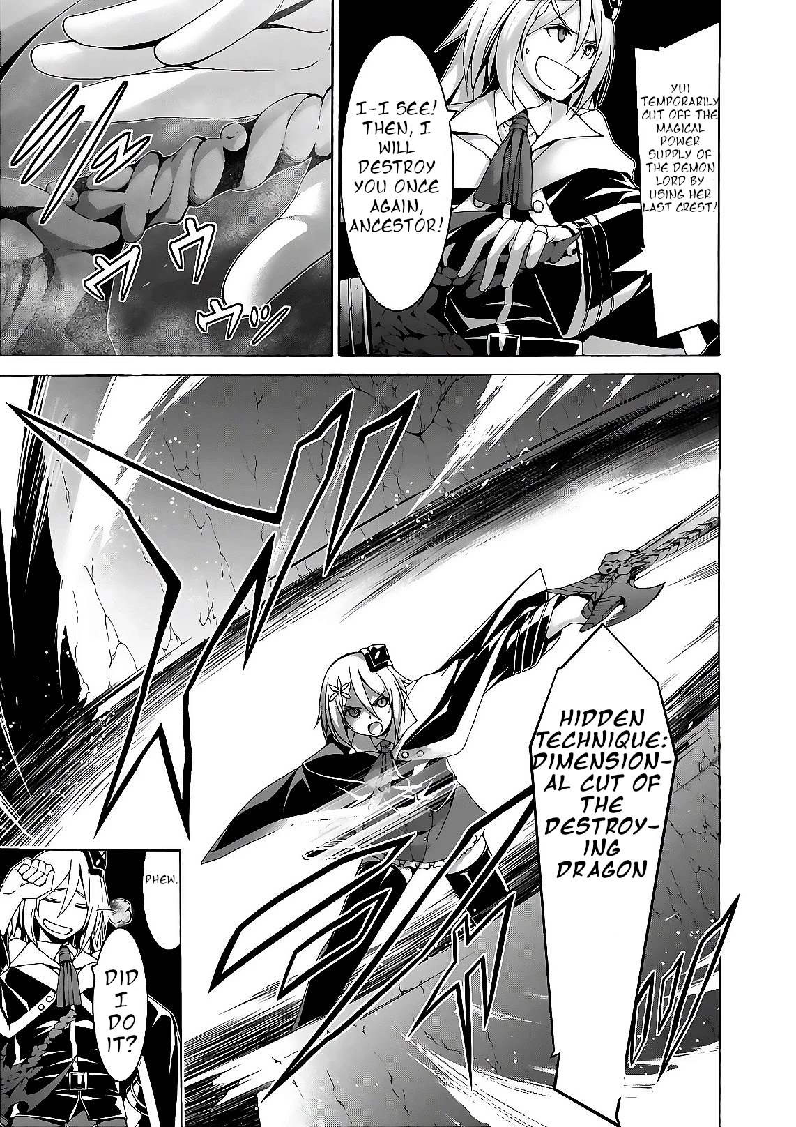 Trinity Seven: 7-Nin no Mahoutsukai Chapter 88 page 24 - Chapter 88: Cardinal Crown and Eternal Dreamer