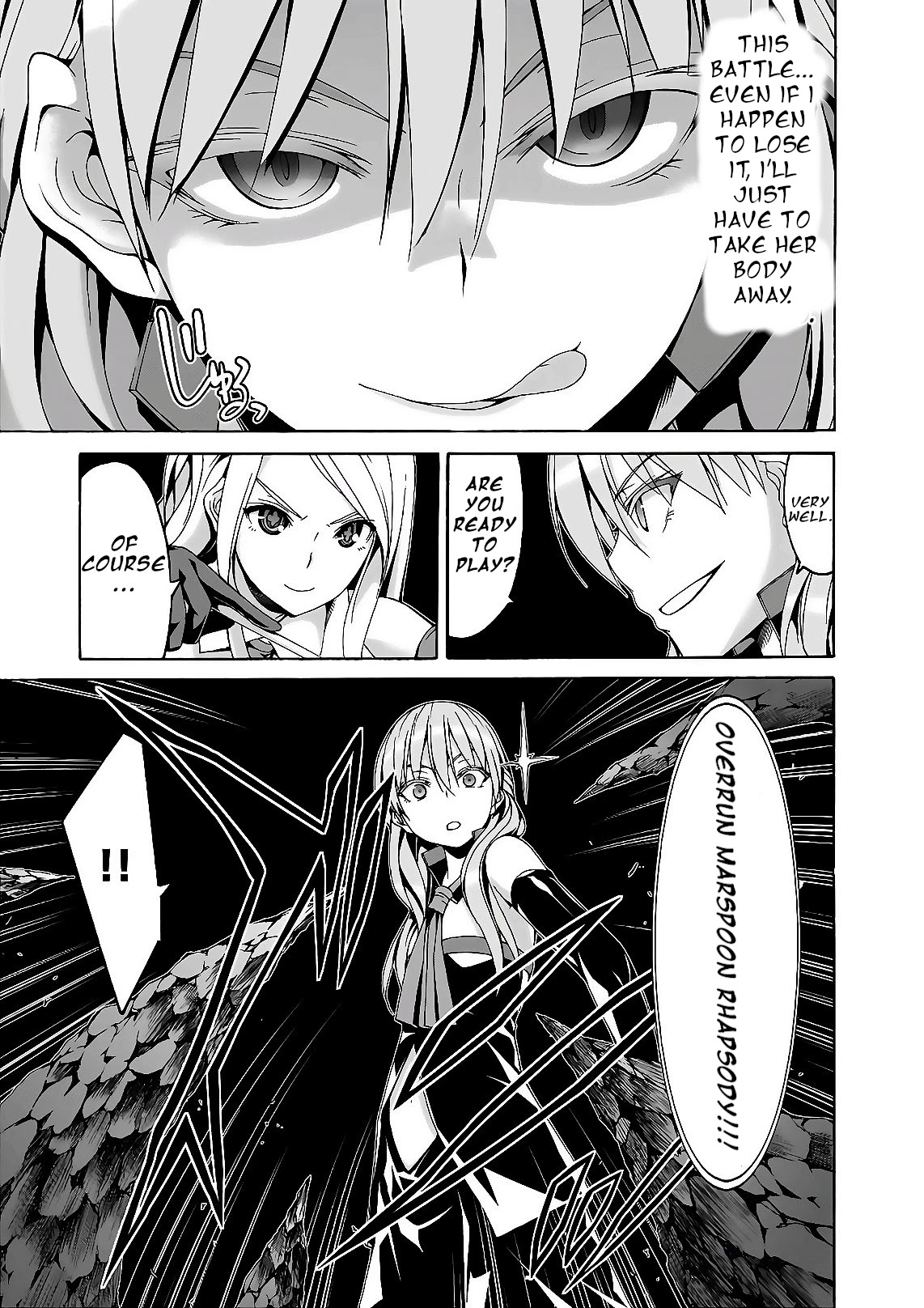 Trinity Seven: 7-Nin no Mahoutsukai Chapter 88 page 3 - Chapter 88: Cardinal Crown and Eternal Dreamer