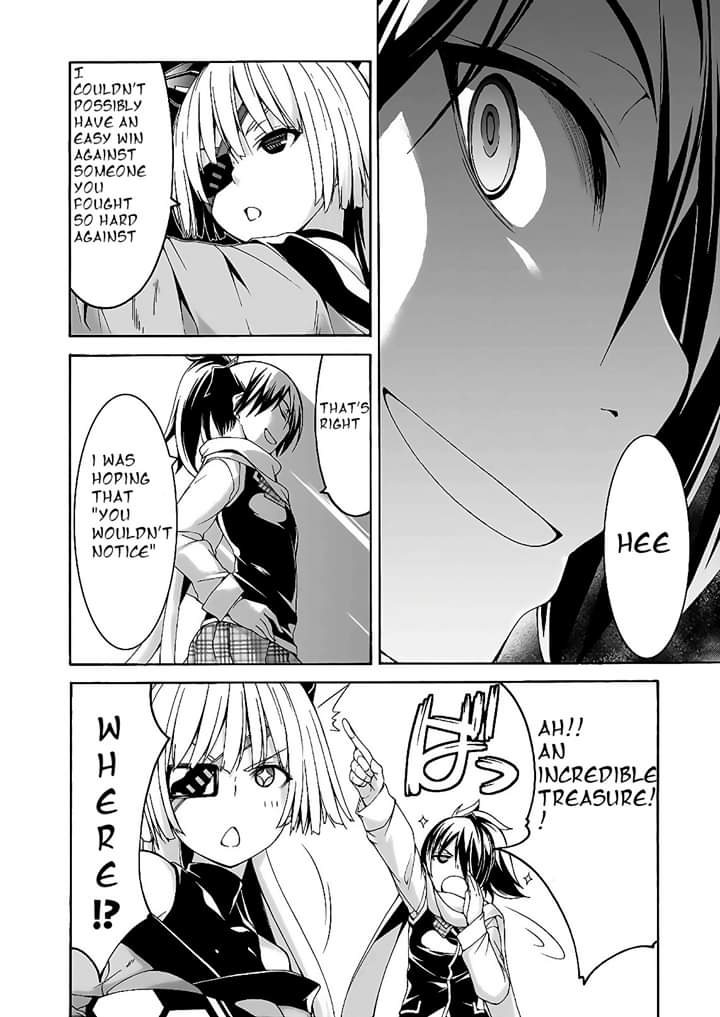 Trinity Seven: 7-Nin no Mahoutsukai Chapter 89 page 12 - Chapter 89: The Fugitive and Hero Advent