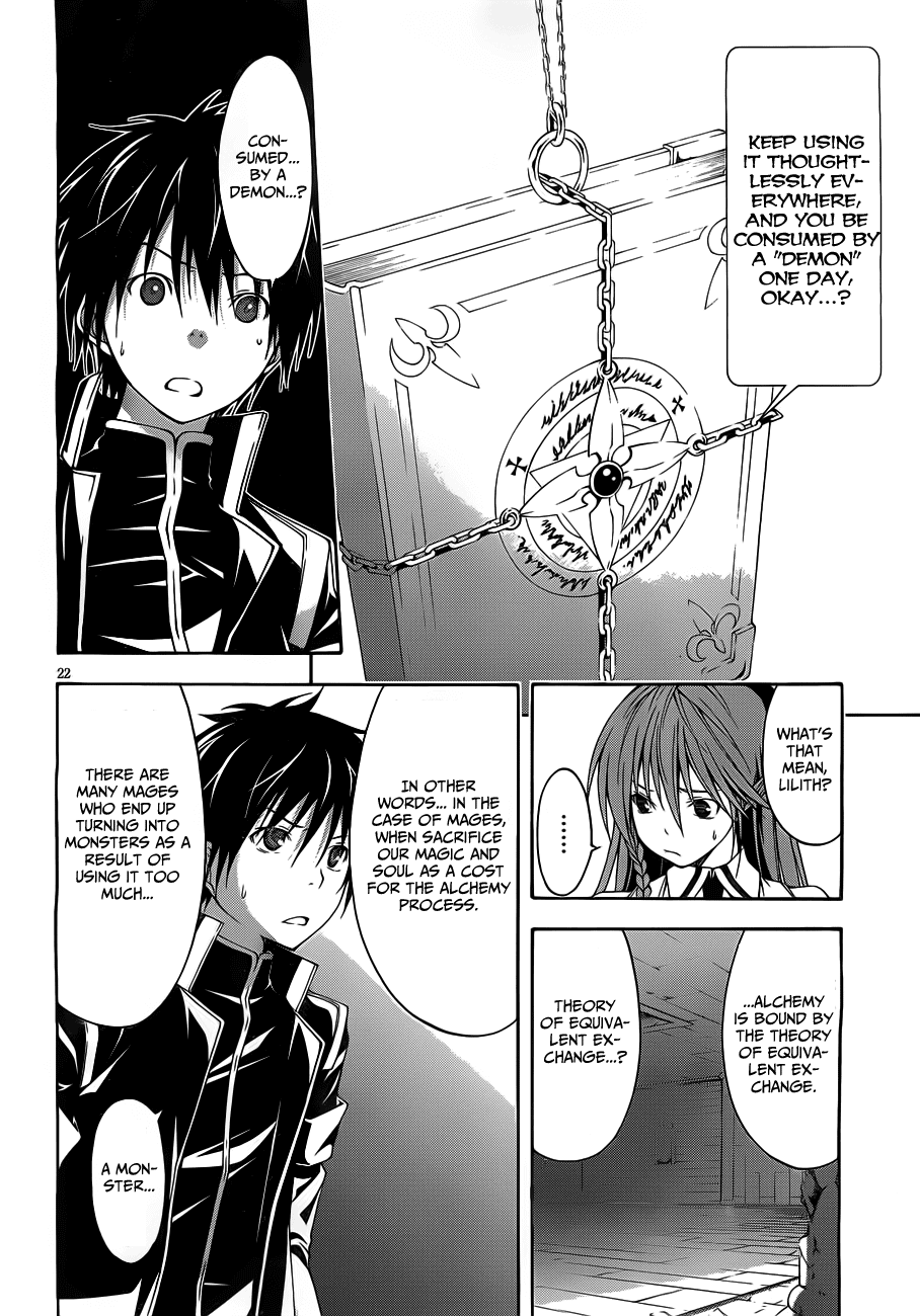 Trinity Seven: 7-Nin no Mahoutsukai Chapter 9 page 24 - Chapter 9: Magic Gunner & Shooting