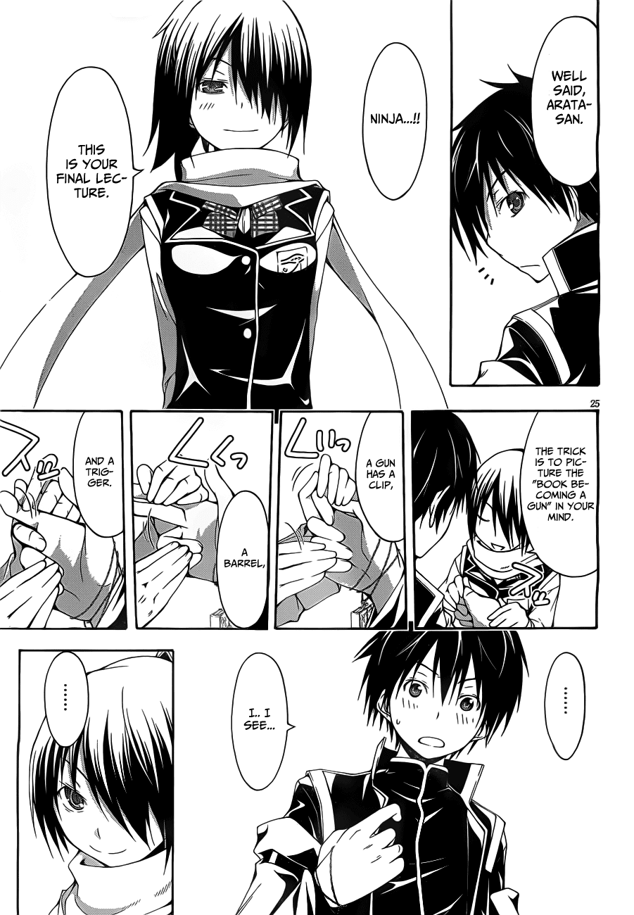 Trinity Seven: 7-Nin no Mahoutsukai Chapter 9 page 27 - Chapter 9: Magic Gunner & Shooting