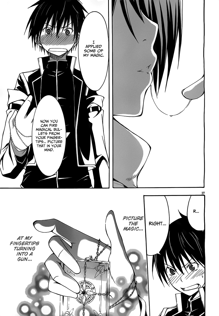 Trinity Seven: 7-Nin no Mahoutsukai Chapter 9 page 29 - Chapter 9: Magic Gunner & Shooting