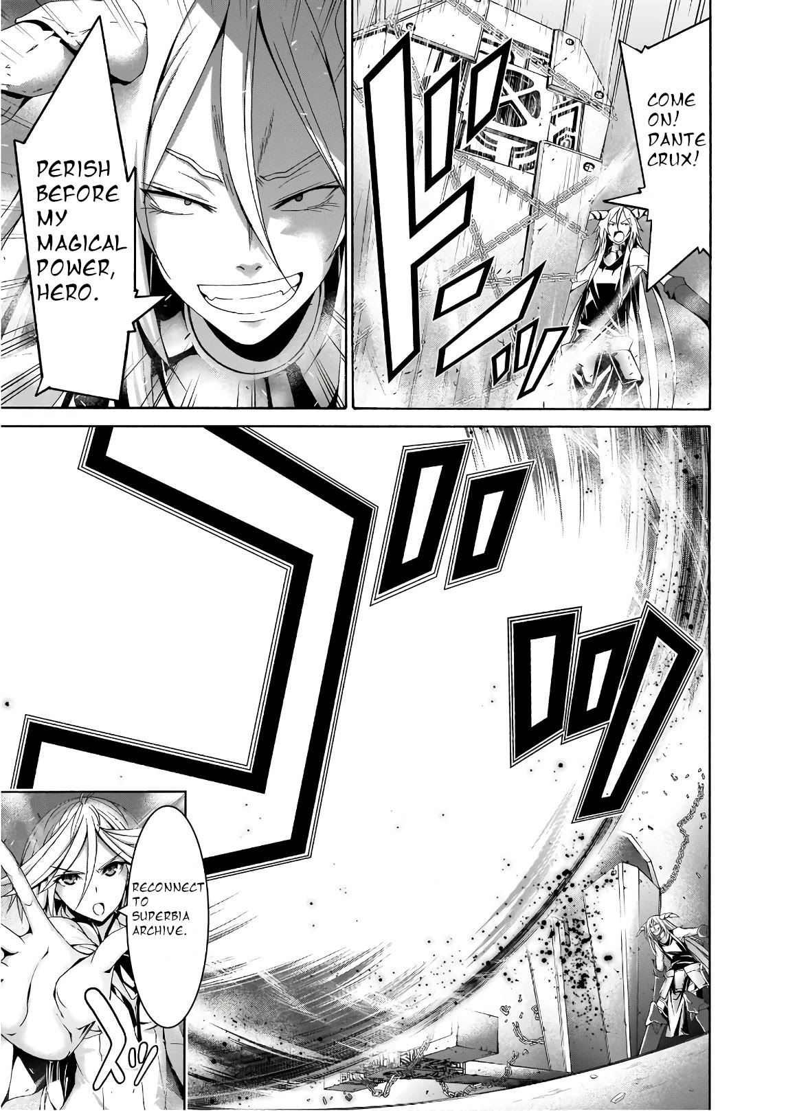 Trinity Seven: 7-Nin no Mahoutsukai Chapter 90 page 14 - Chapter 90: Demon Slayer and The Return Key