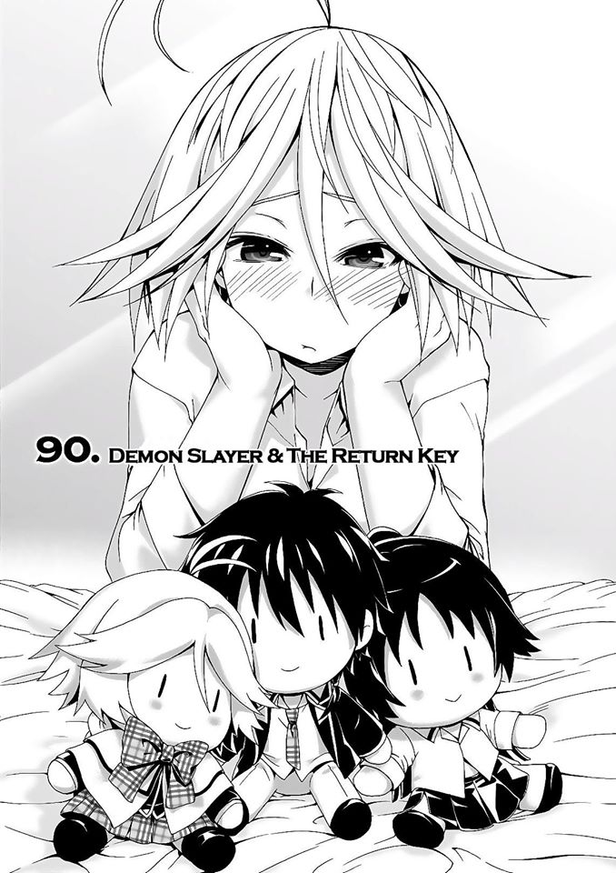 Trinity Seven: 7-Nin no Mahoutsukai Chapter 90 page 2 - Chapter 90: Demon Slayer and The Return Key