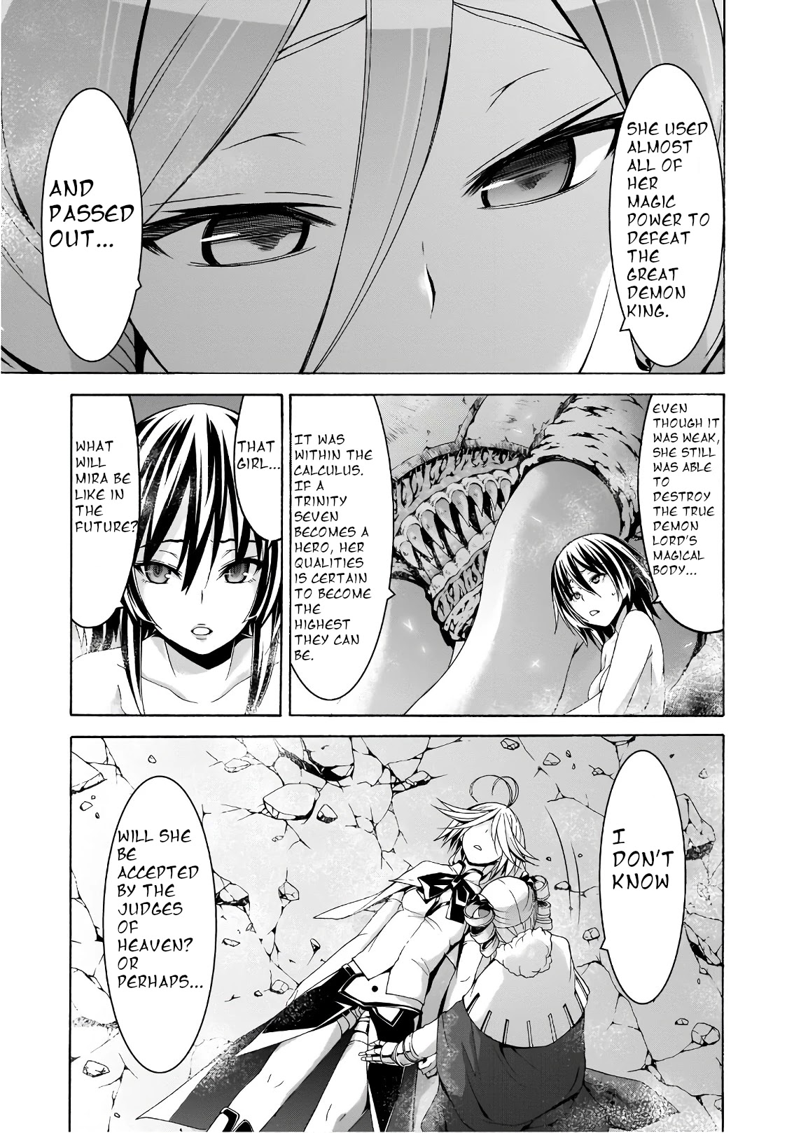 Trinity Seven: 7-Nin no Mahoutsukai Chapter 90 page 24 - Chapter 90: Demon Slayer and The Return Key