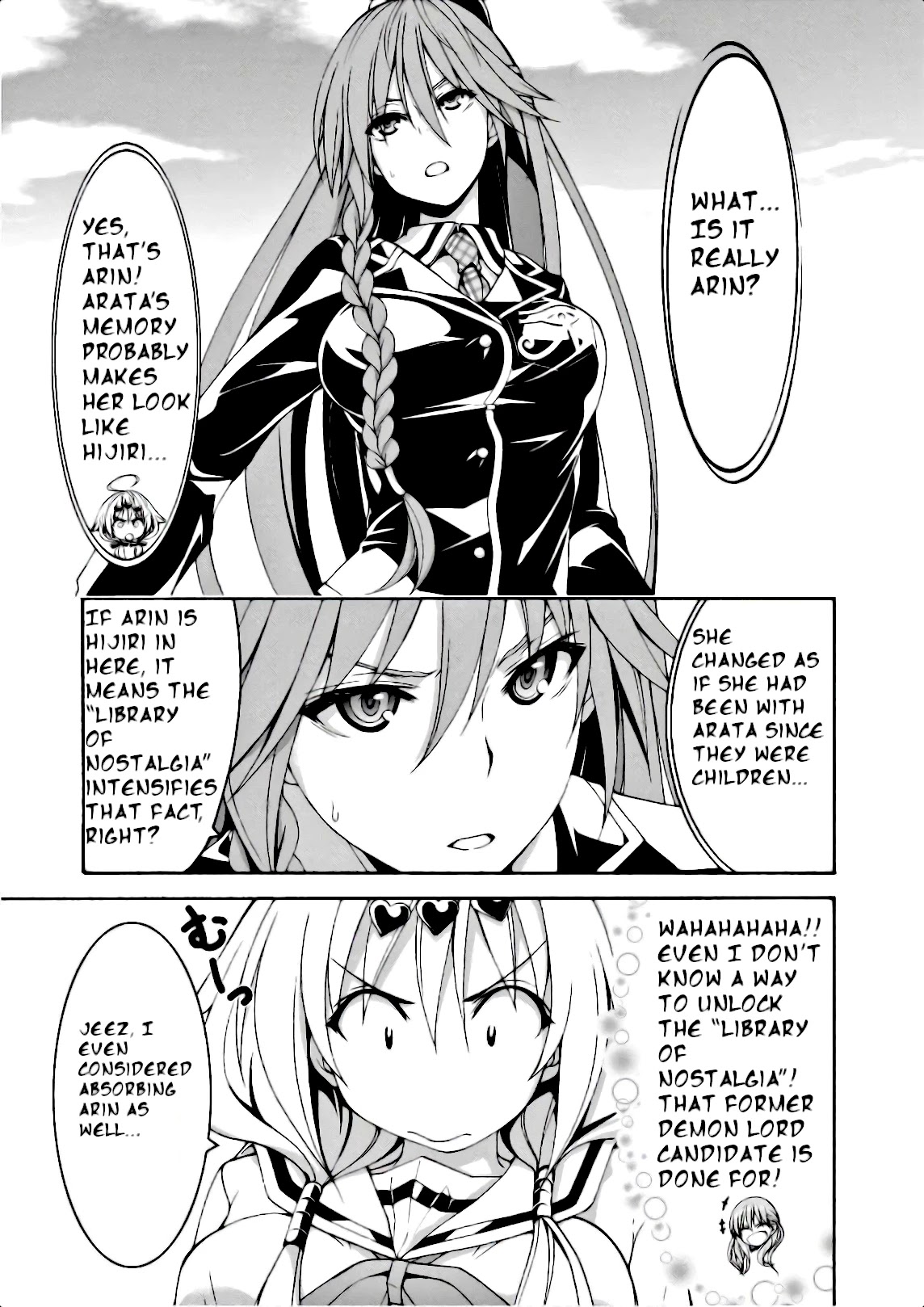 Trinity Seven: 7-Nin no Mahoutsukai Chapter 91 page 10 - Chapter 91: Nostalgic Dream And Lost Memory