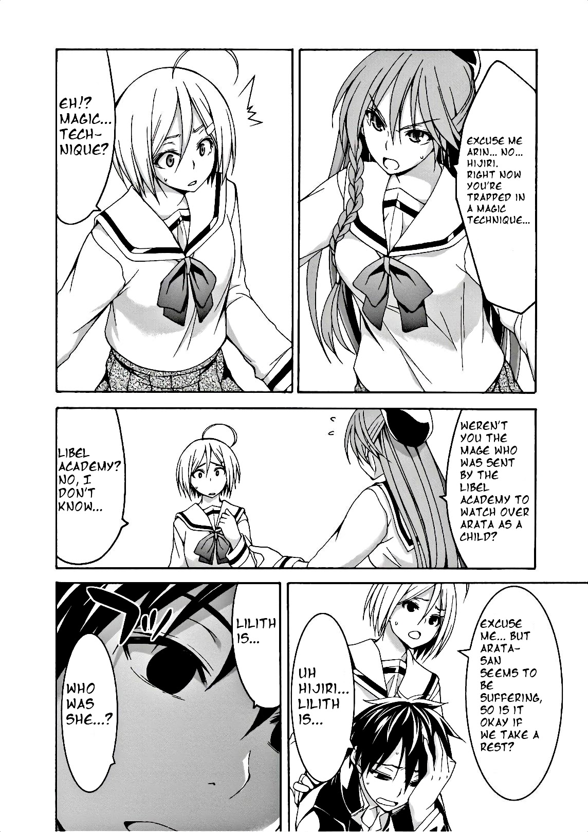 Trinity Seven: 7-Nin no Mahoutsukai Chapter 91 page 11 - Chapter 91: Nostalgic Dream And Lost Memory