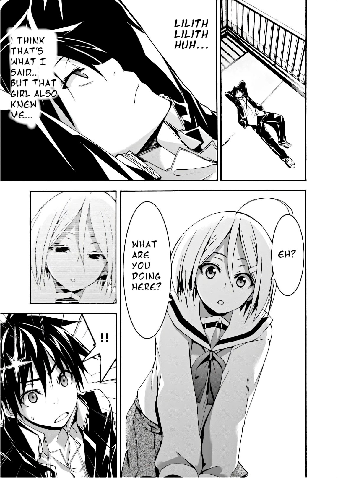 Trinity Seven: 7-Nin no Mahoutsukai Chapter 91 page 14 - Chapter 91: Nostalgic Dream And Lost Memory