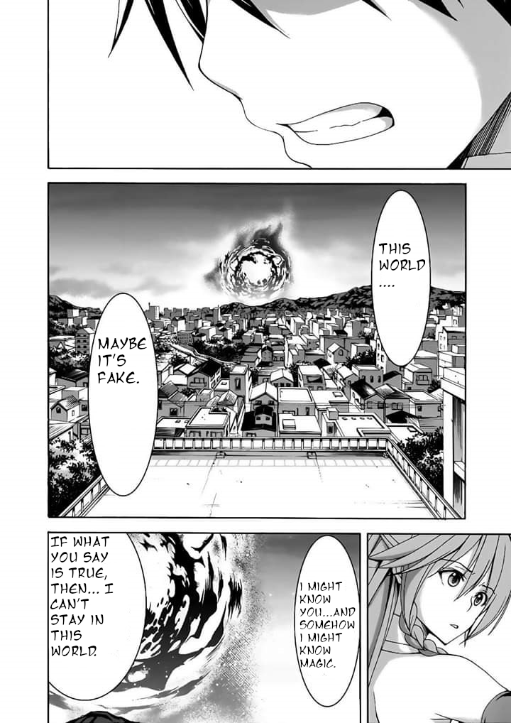 Trinity Seven: 7-Nin no Mahoutsukai Chapter 91 page 21 - Chapter 91: Nostalgic Dream And Lost Memory