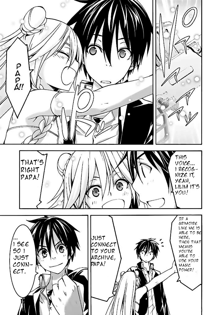 Trinity Seven: 7-Nin no Mahoutsukai Chapter 91 page 28 - Chapter 91: Nostalgic Dream And Lost Memory