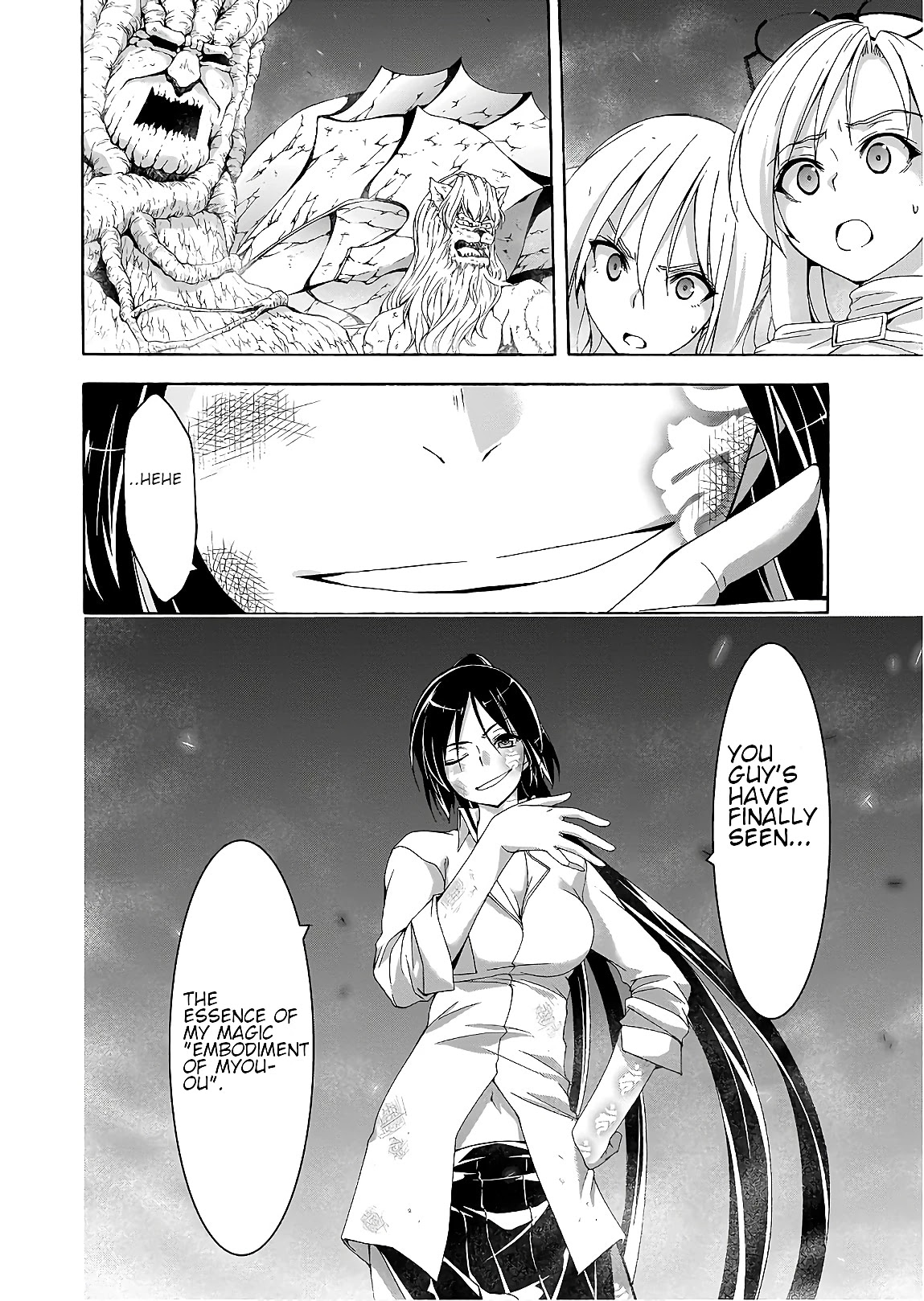 Trinity Seven: 7-Nin no Mahoutsukai Chapter 93 page 11 - Chapter 93: Final Fist & Return King