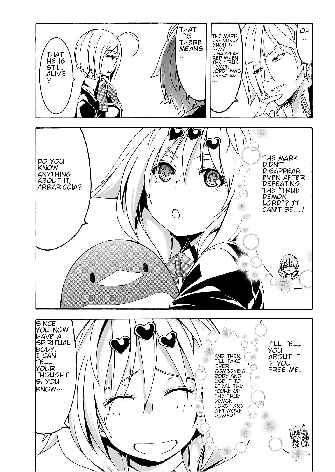 Trinity Seven: 7-Nin no Mahoutsukai Chapter 93 page 19 - Chapter 93: Final Fist & Return King
