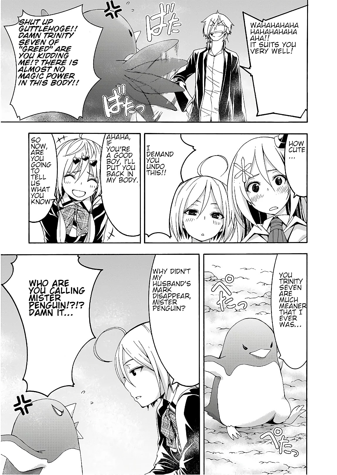 Trinity Seven: 7-Nin no Mahoutsukai Chapter 93 page 22 - Chapter 93: Final Fist & Return King