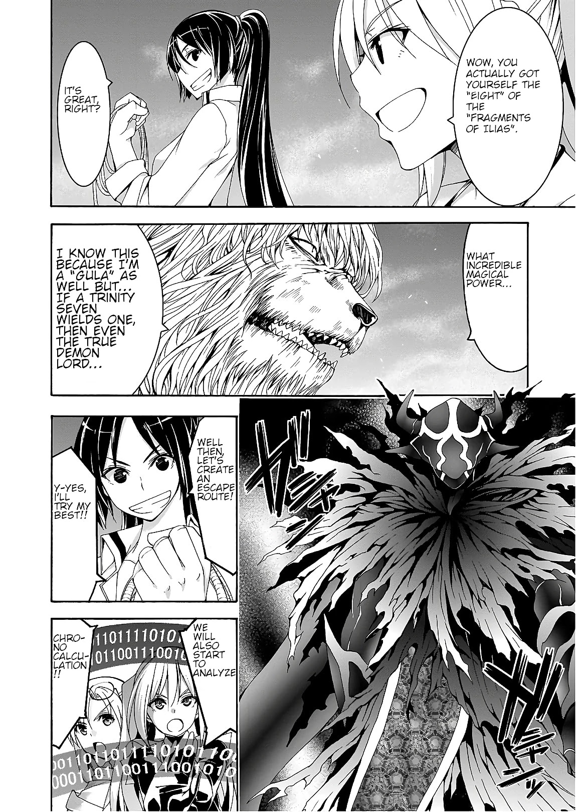 Trinity Seven: 7-Nin no Mahoutsukai Chapter 93 page 5 - Chapter 93: Final Fist & Return King