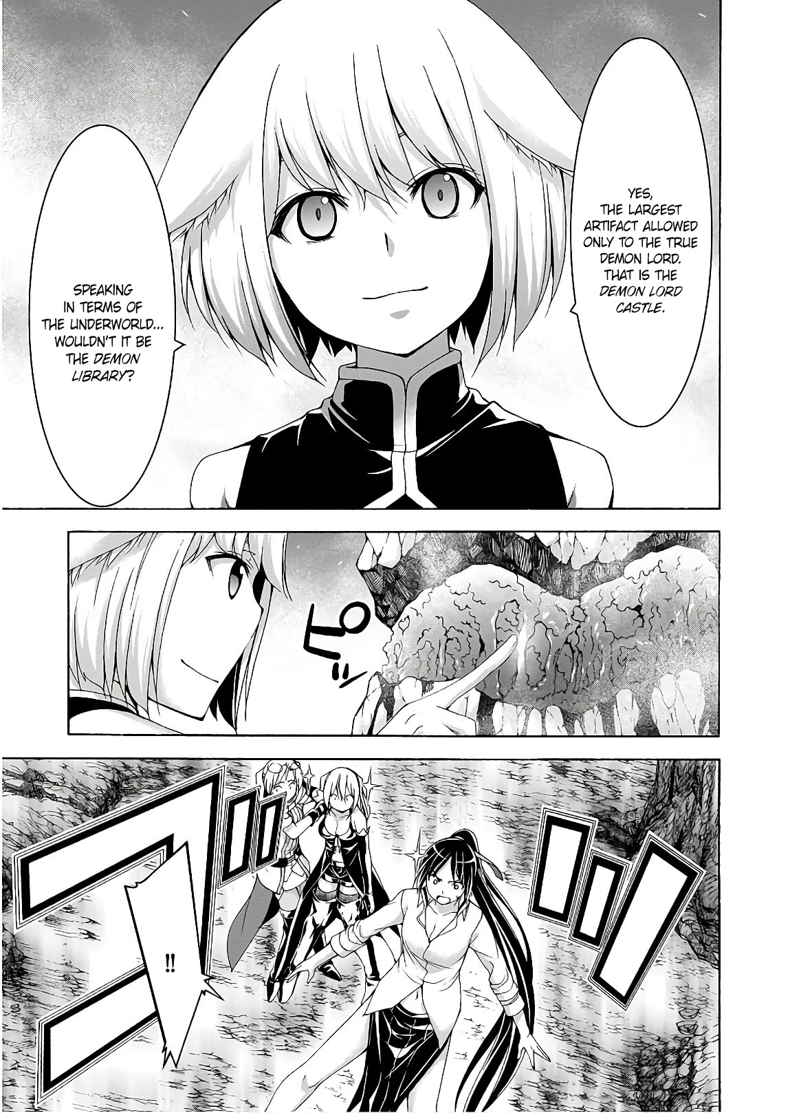 Trinity Seven: 7-Nin no Mahoutsukai Chapter 94 page 12 - Chapter 94: The King's Castle and the Absolute Monarch
