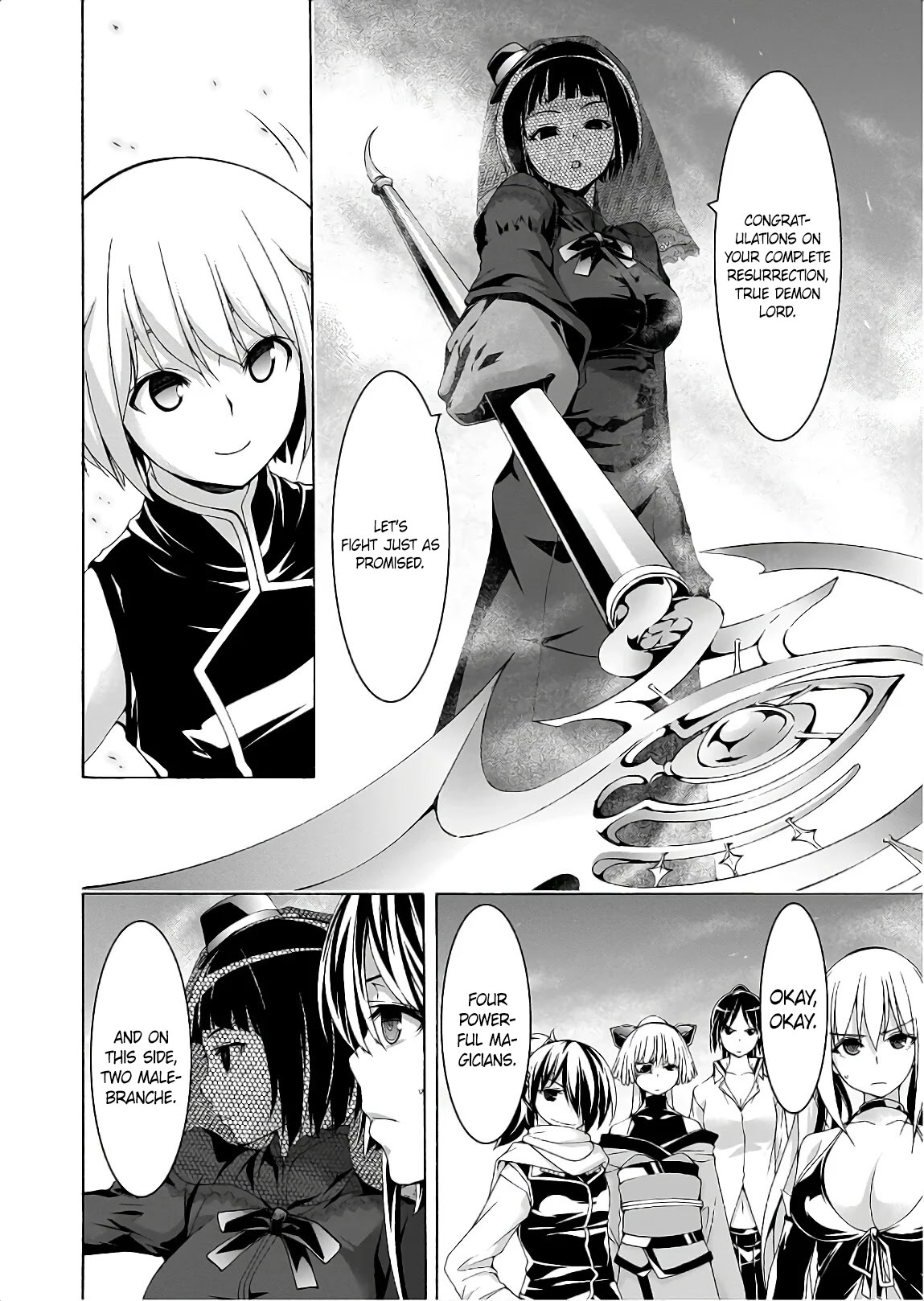 Trinity Seven: 7-Nin no Mahoutsukai Chapter 94 page 27 - Chapter 94: The King's Castle and the Absolute Monarch