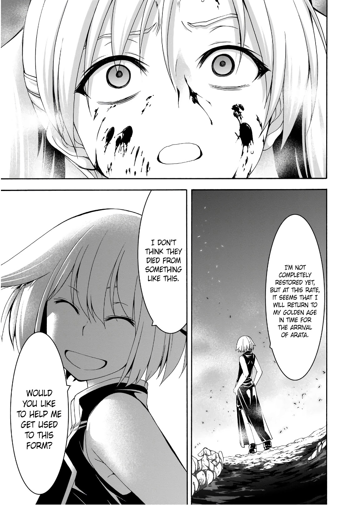 Trinity Seven: 7-Nin no Mahoutsukai Chapter 94 page 30 - Chapter 94: The King's Castle and the Absolute Monarch