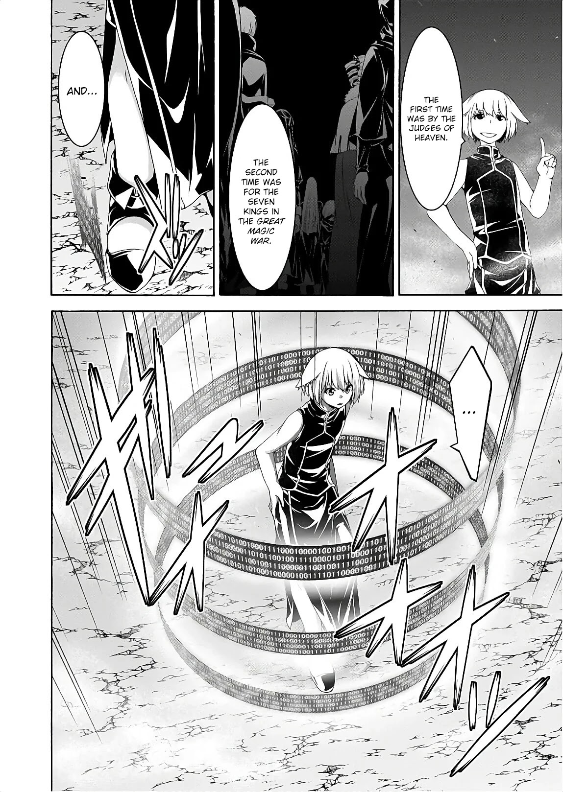 Trinity Seven: 7-Nin no Mahoutsukai Chapter 94 page 7 - Chapter 94: The King's Castle and the Absolute Monarch