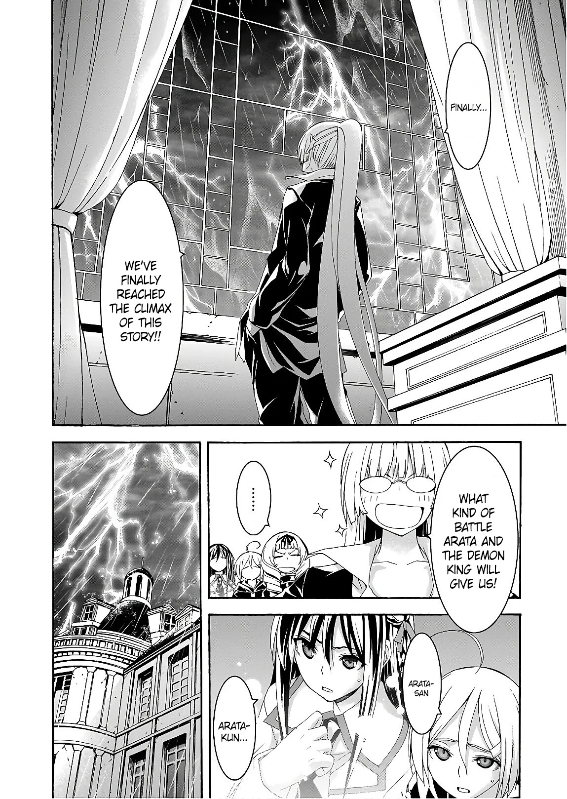 Trinity Seven: 7-Nin no Mahoutsukai Chapter 95 page 12 - Chapter 95: The Morning Star And The Fatal Struggle