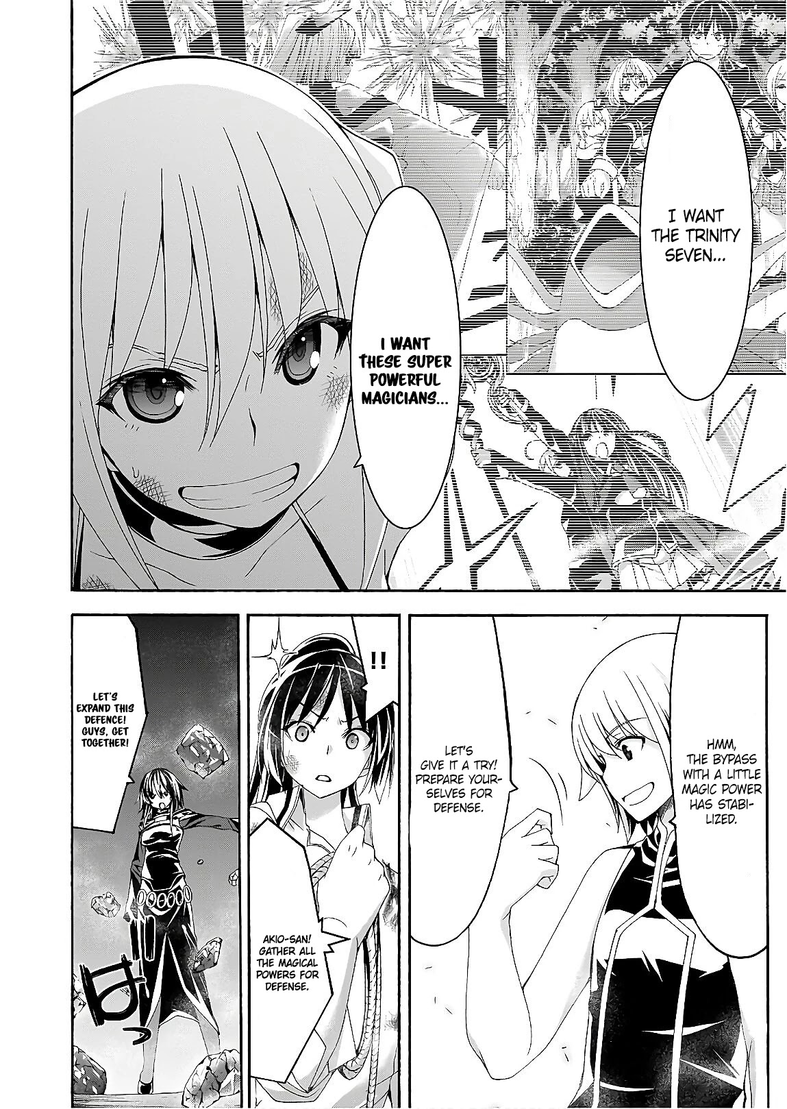 Trinity Seven: 7-Nin no Mahoutsukai Chapter 95 page 6 - Chapter 95: The Morning Star And The Fatal Struggle