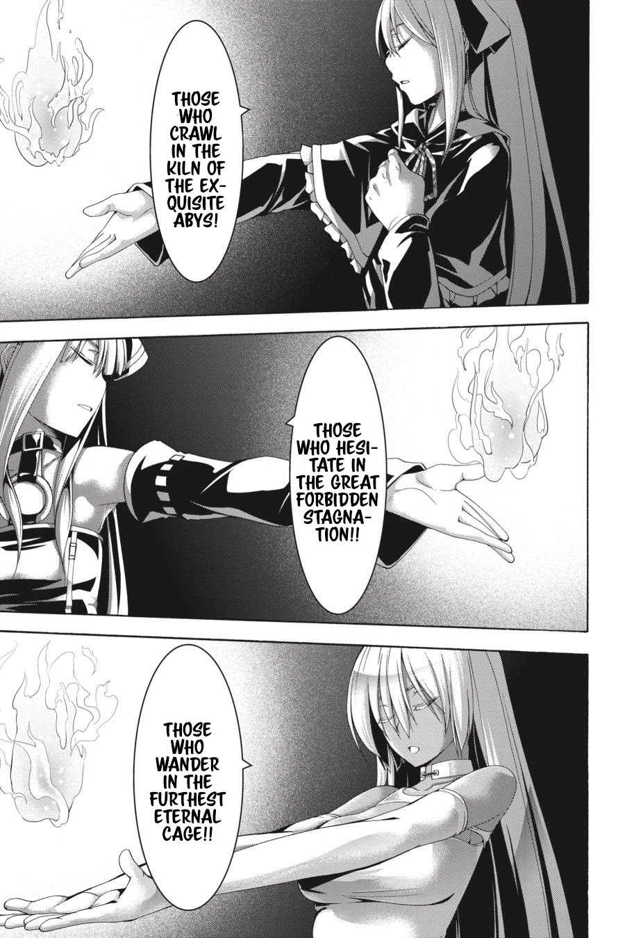 Trinity Seven: 7-Nin no Mahoutsukai Chapter 96 page 12 - Chapter 96: Zenith Summit & Singularity Point