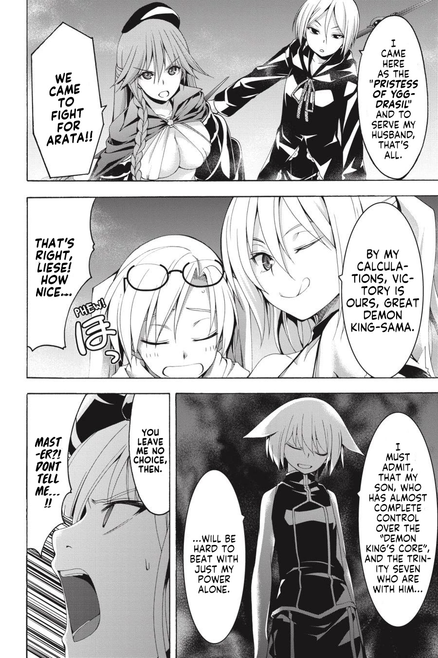 Trinity Seven: 7-Nin no Mahoutsukai Chapter 96 page 19 - Chapter 96: Zenith Summit & Singularity Point