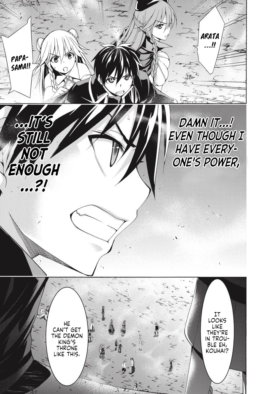 Trinity Seven: 7-Nin no Mahoutsukai Chapter 96 page 28 - Chapter 96: Zenith Summit & Singularity Point