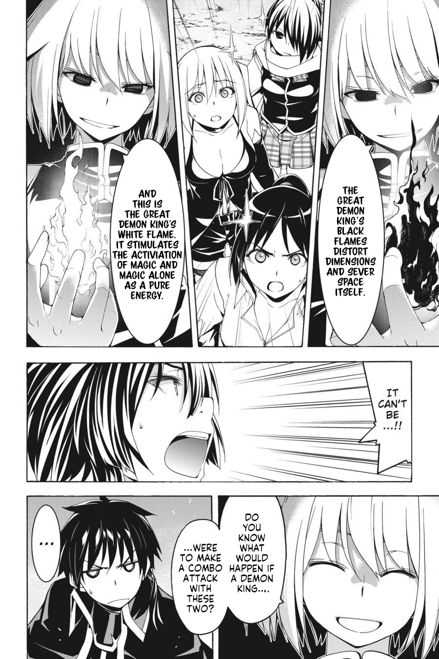 Trinity Seven: 7-Nin no Mahoutsukai Chapter 96 page 9 - Chapter 96: Zenith Summit & Singularity Point