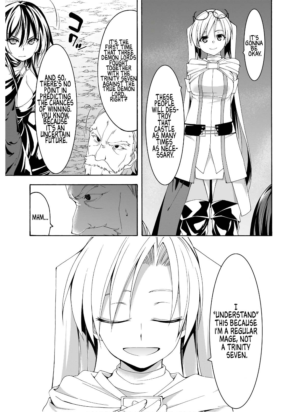 Trinity Seven: 7-Nin no Mahoutsukai Chapter 97 page 20 - Chapter 97: Castle Break & Trinity