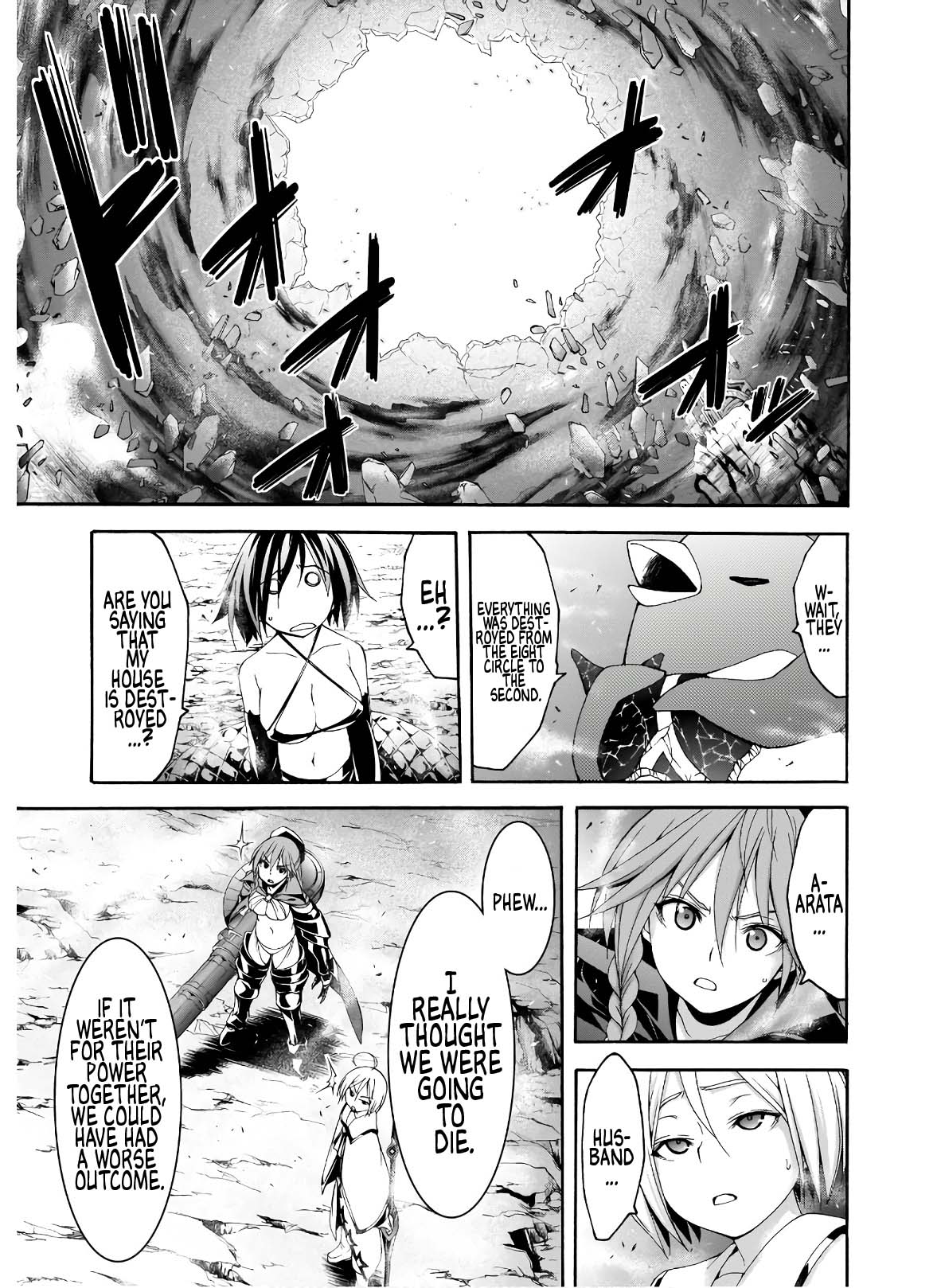 Trinity Seven: 7-Nin no Mahoutsukai Chapter 97 page 28 - Chapter 97: Castle Break & Trinity