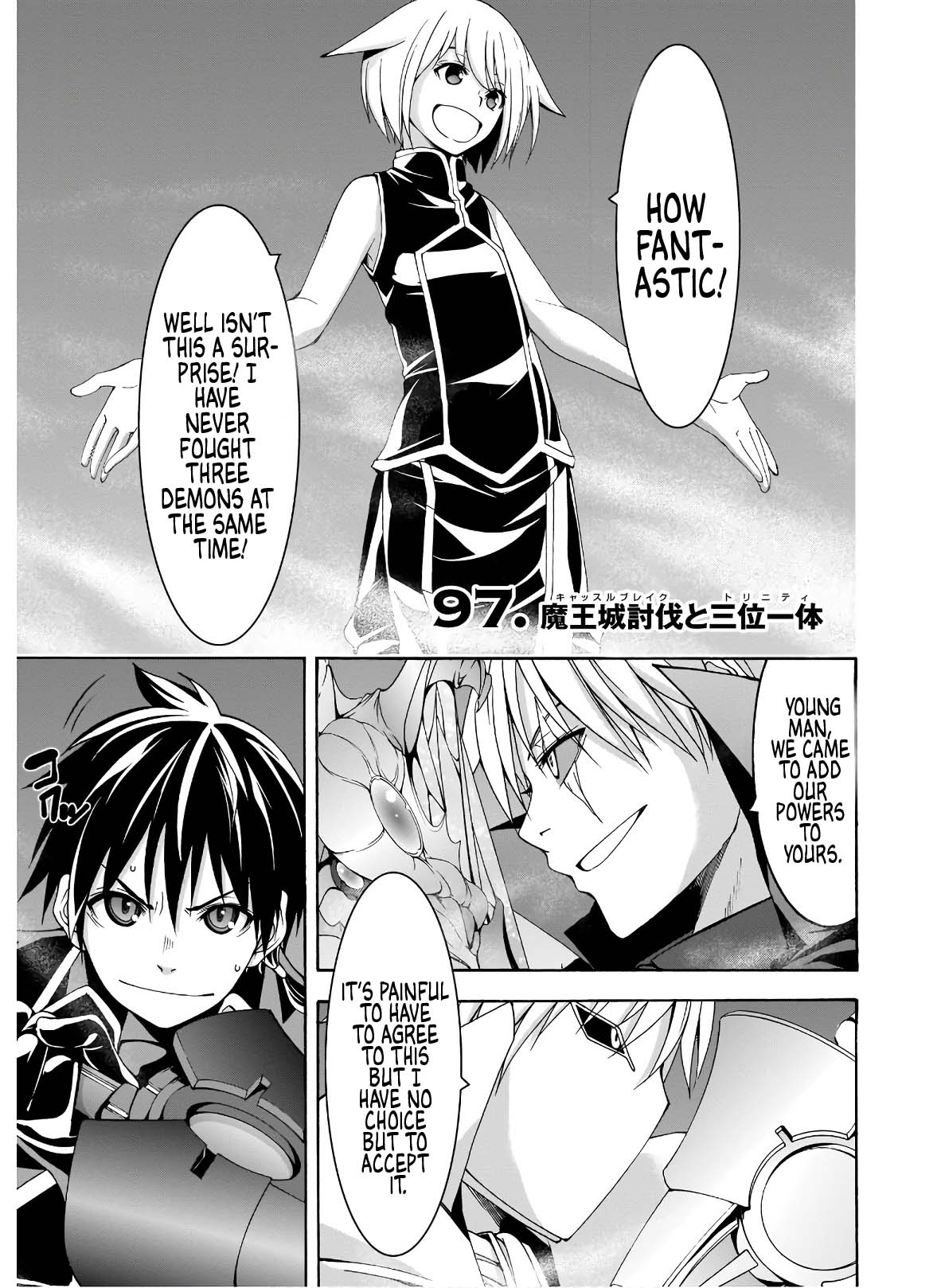 Trinity Seven: 7-Nin no Mahoutsukai Chapter 97 page 8 - Chapter 97: Castle Break & Trinity