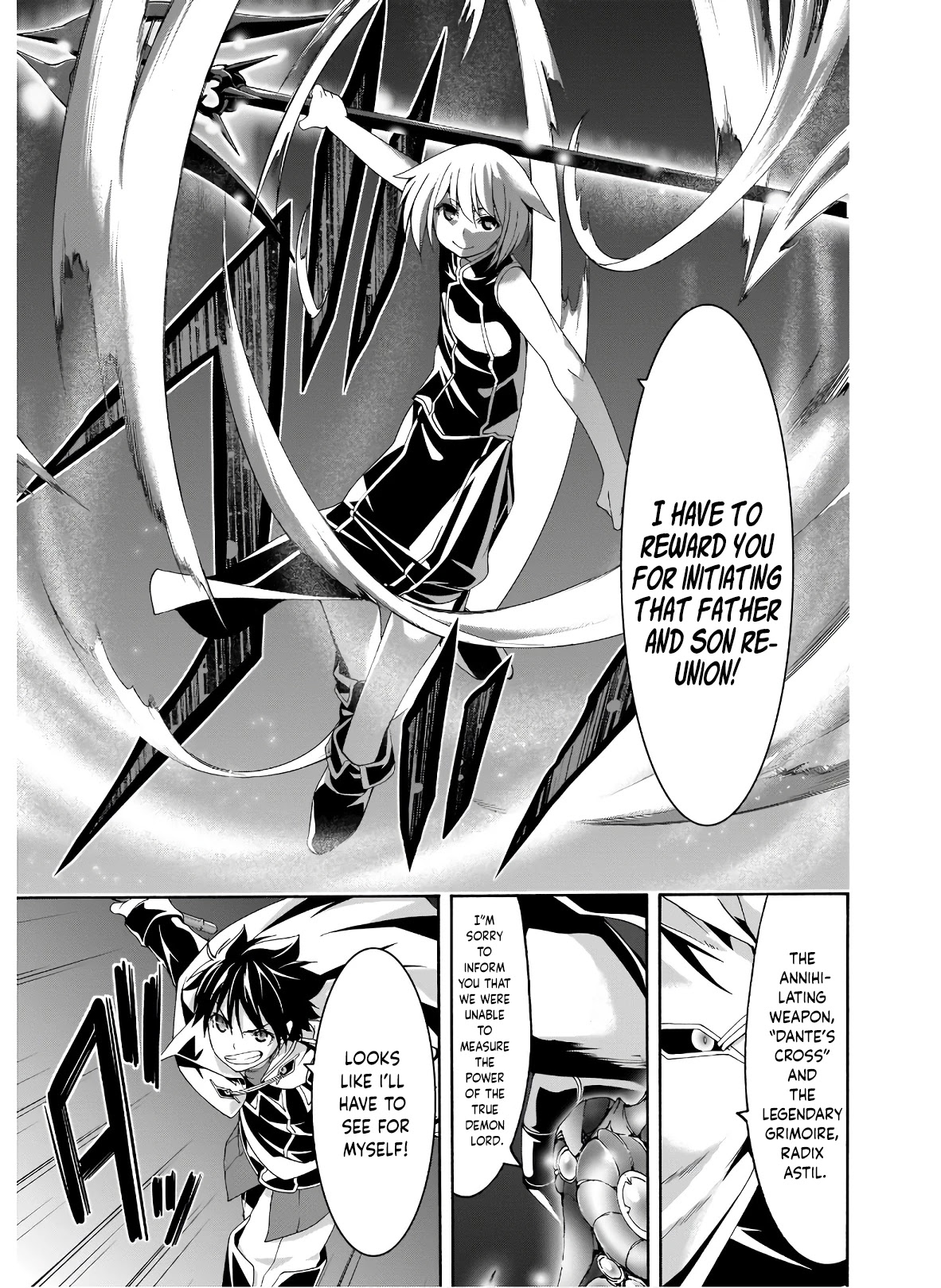 Trinity Seven: 7-Nin no Mahoutsukai Chapter 98 page 12 - Chapter 98: Heaven's Fallen king and 12 Demon Commanders