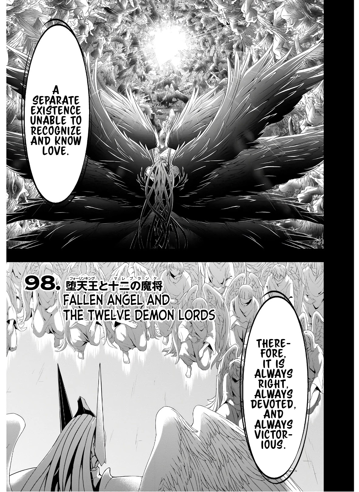 Trinity Seven: 7-Nin no Mahoutsukai Chapter 98 page 2 - Chapter 98: Heaven's Fallen king and 12 Demon Commanders