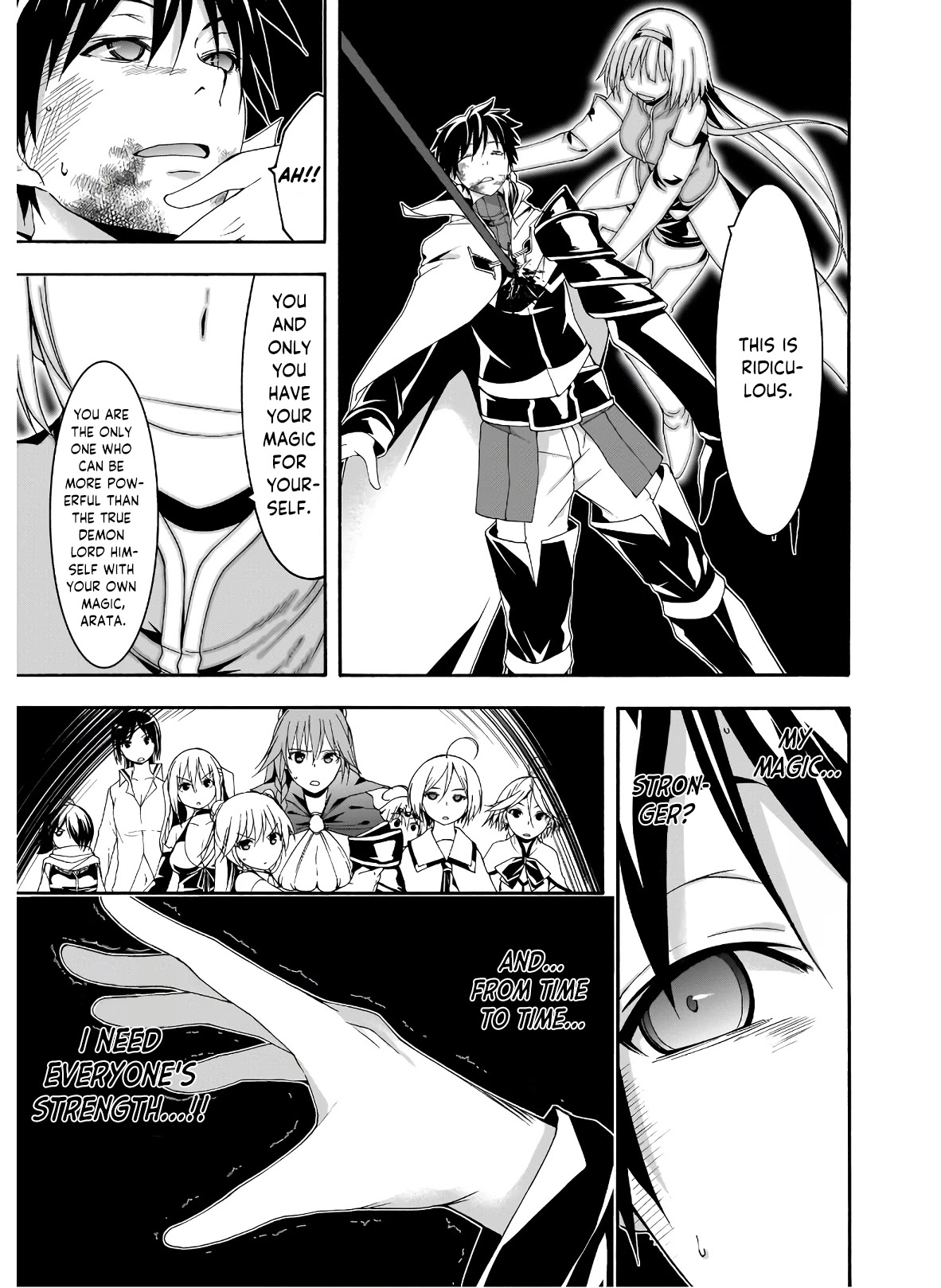 Trinity Seven: 7-Nin no Mahoutsukai Chapter 98 page 22 - Chapter 98: Heaven's Fallen king and 12 Demon Commanders
