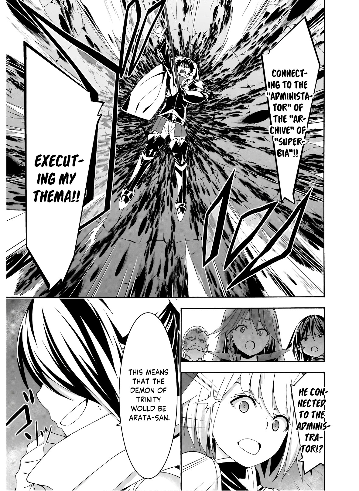 Trinity Seven: 7-Nin no Mahoutsukai Chapter 98 page 24 - Chapter 98: Heaven's Fallen king and 12 Demon Commanders