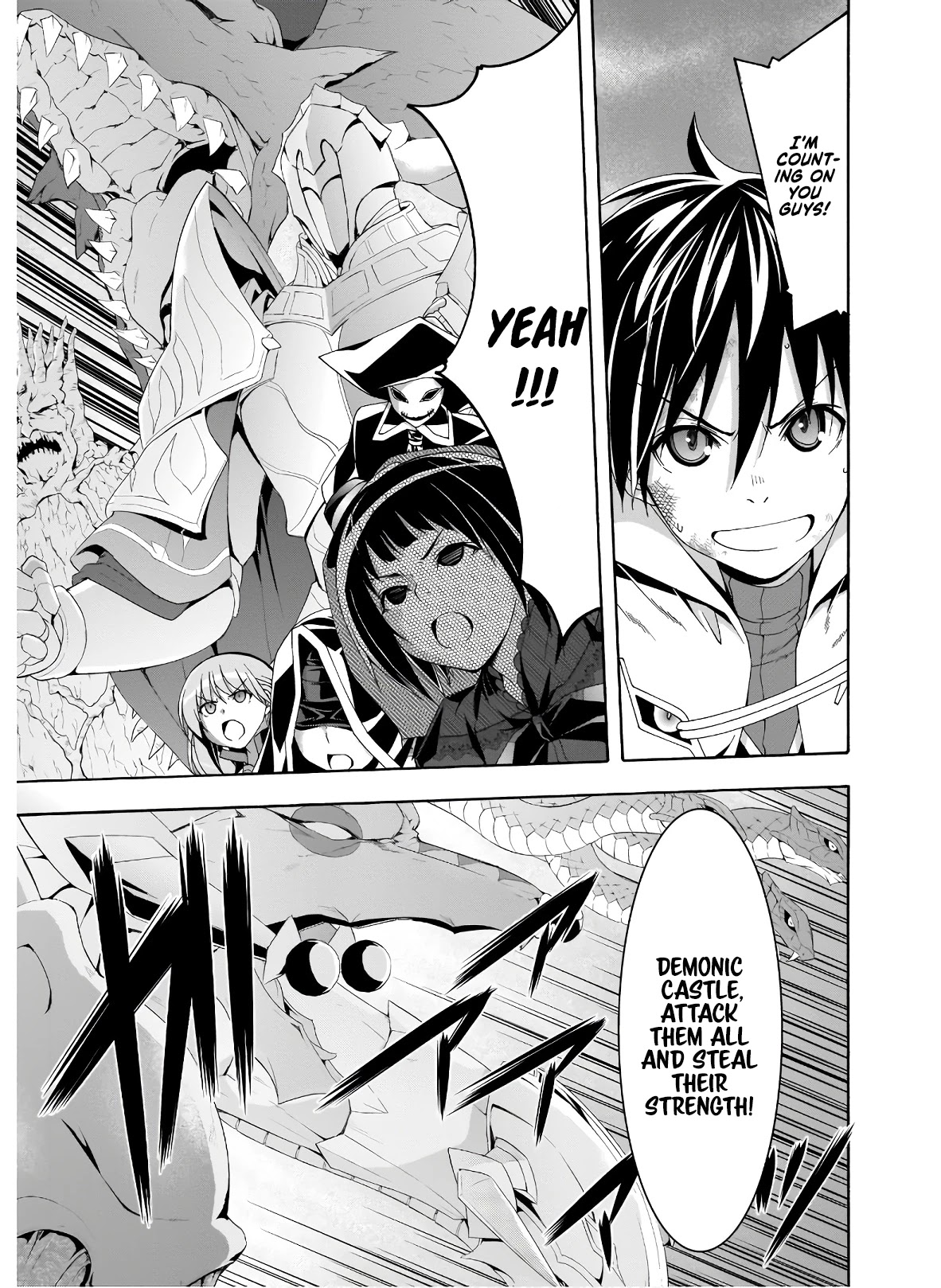 Trinity Seven: 7-Nin no Mahoutsukai Chapter 98 page 28 - Chapter 98: Heaven's Fallen king and 12 Demon Commanders