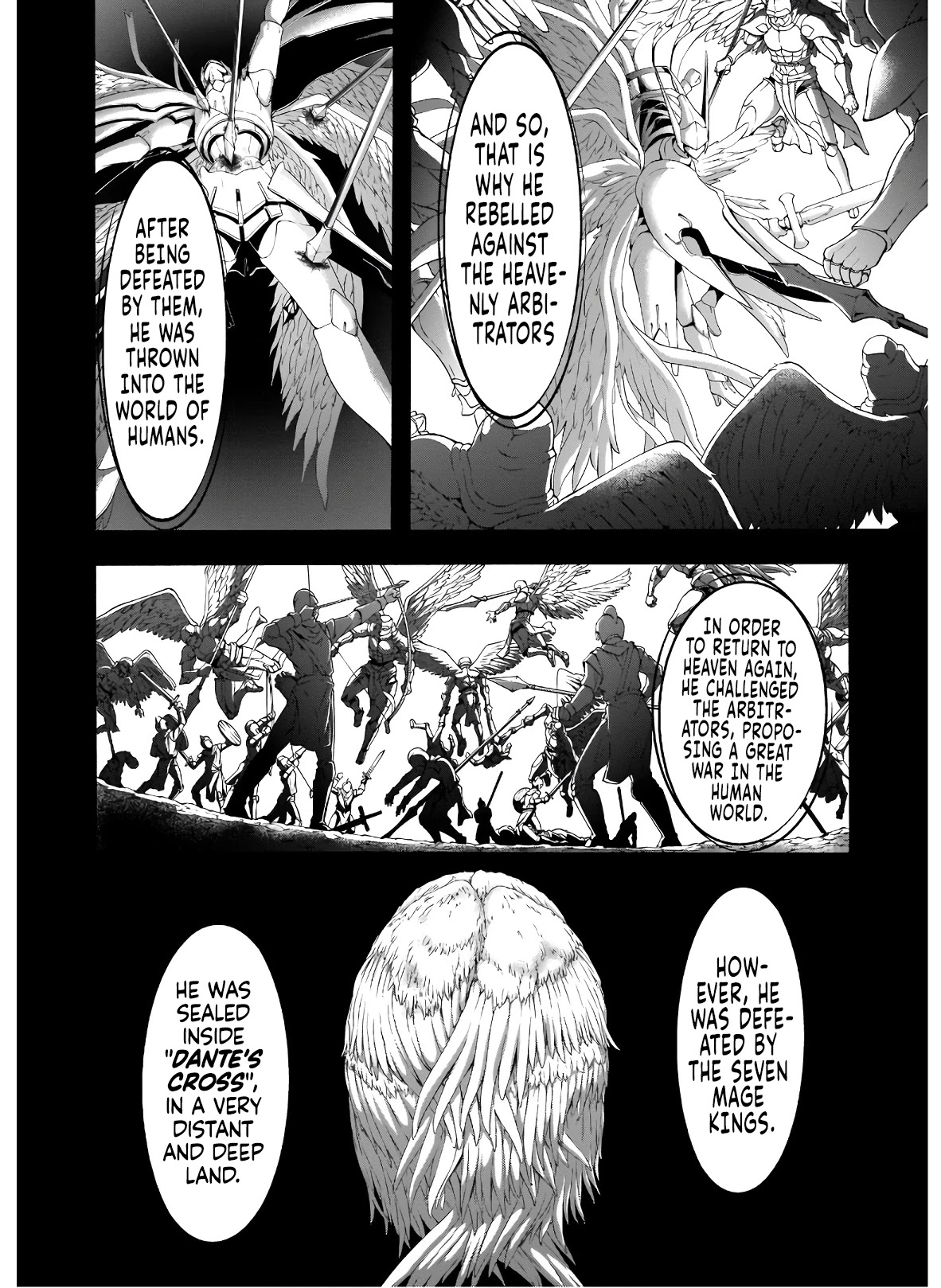 Trinity Seven: 7-Nin no Mahoutsukai Chapter 98 page 3 - Chapter 98: Heaven's Fallen king and 12 Demon Commanders