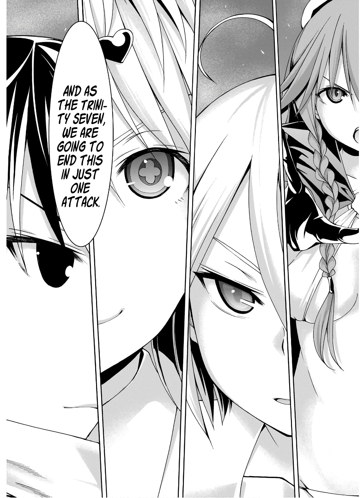 Trinity Seven: 7-Nin no Mahoutsukai Chapter 98 page 32 - Chapter 98: Heaven's Fallen king and 12 Demon Commanders