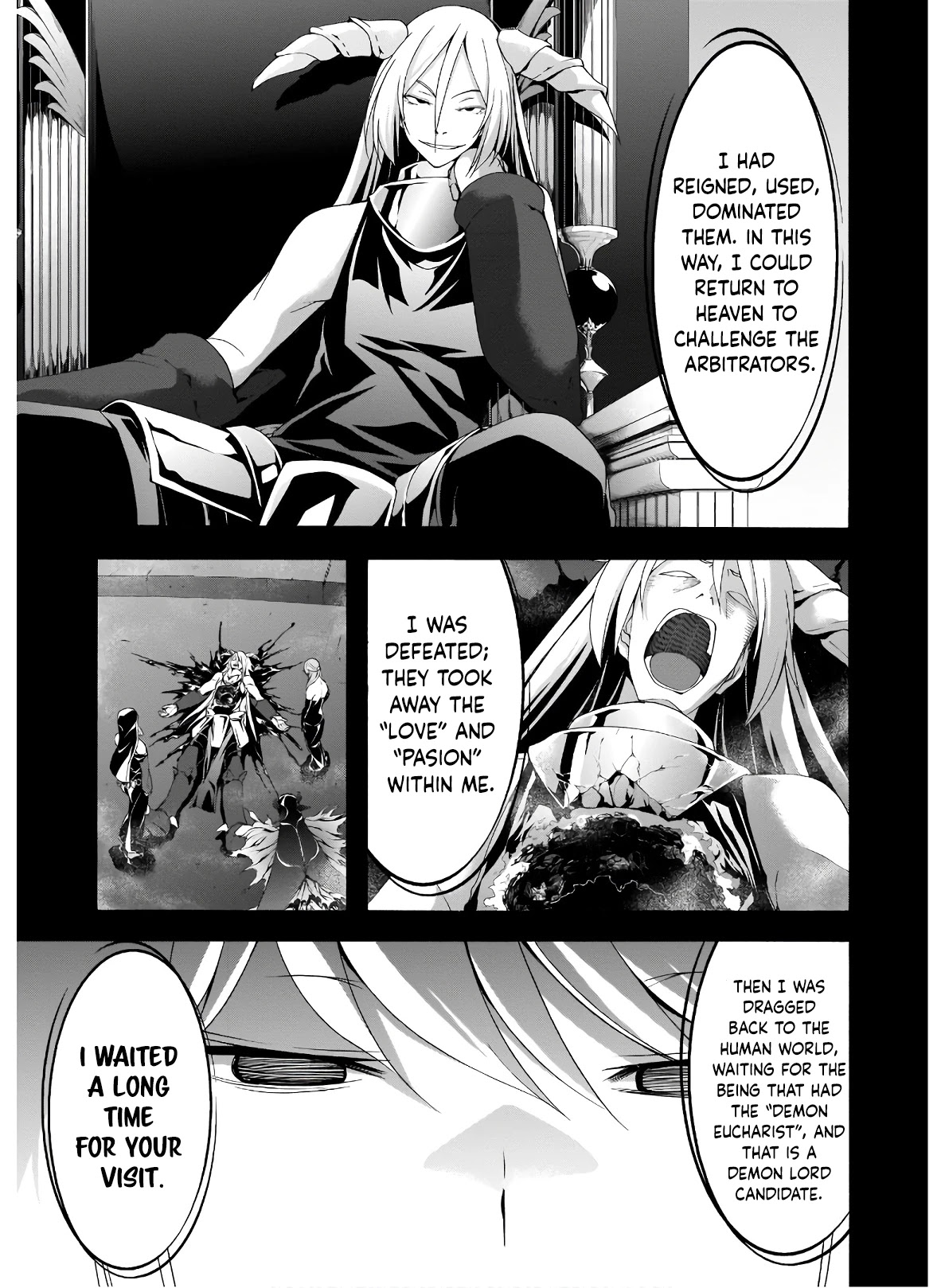 Trinity Seven: 7-Nin no Mahoutsukai Chapter 98 page 8 - Chapter 98: Heaven's Fallen king and 12 Demon Commanders